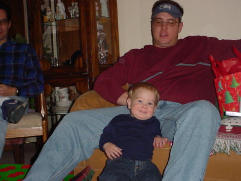 Brayden & daddy