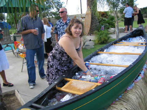 Canoe cooler