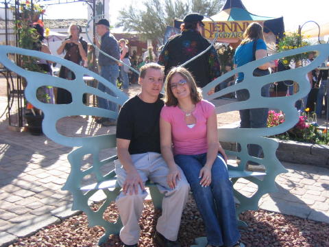 Shaun Sarah bench