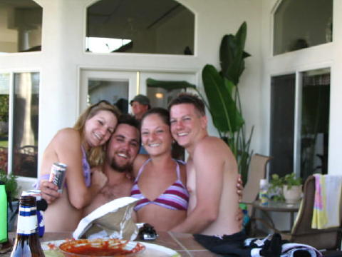 Trouble by the pool