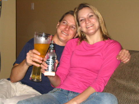 Shaun and sister Mel