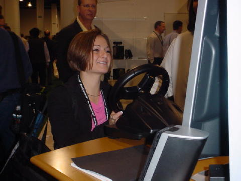Nascar Sarah CES 2005