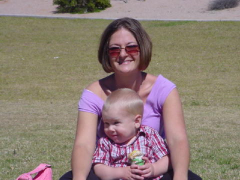 Sarah & Brayden 3-26-05